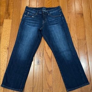 Woman’s Lucky Brand Jeans. Easy Rider Crop. Size 4